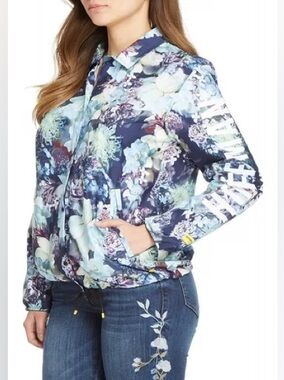 Herschel Supply Co. X Hoffman California Fabrics Voyage Coach Jacket NWT Sz Smal
